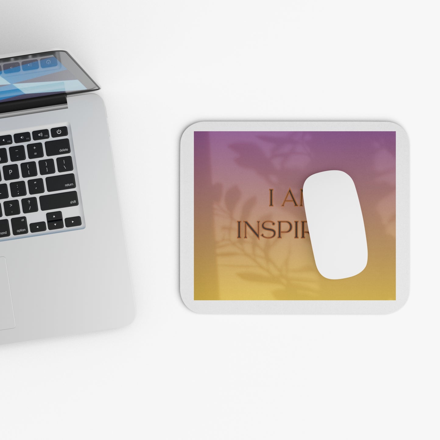 Inspirational Mouse Pad - Motivational Desk Accessory for Home Office, Gift for Students, Teachers, Graduates, Work Space Decor