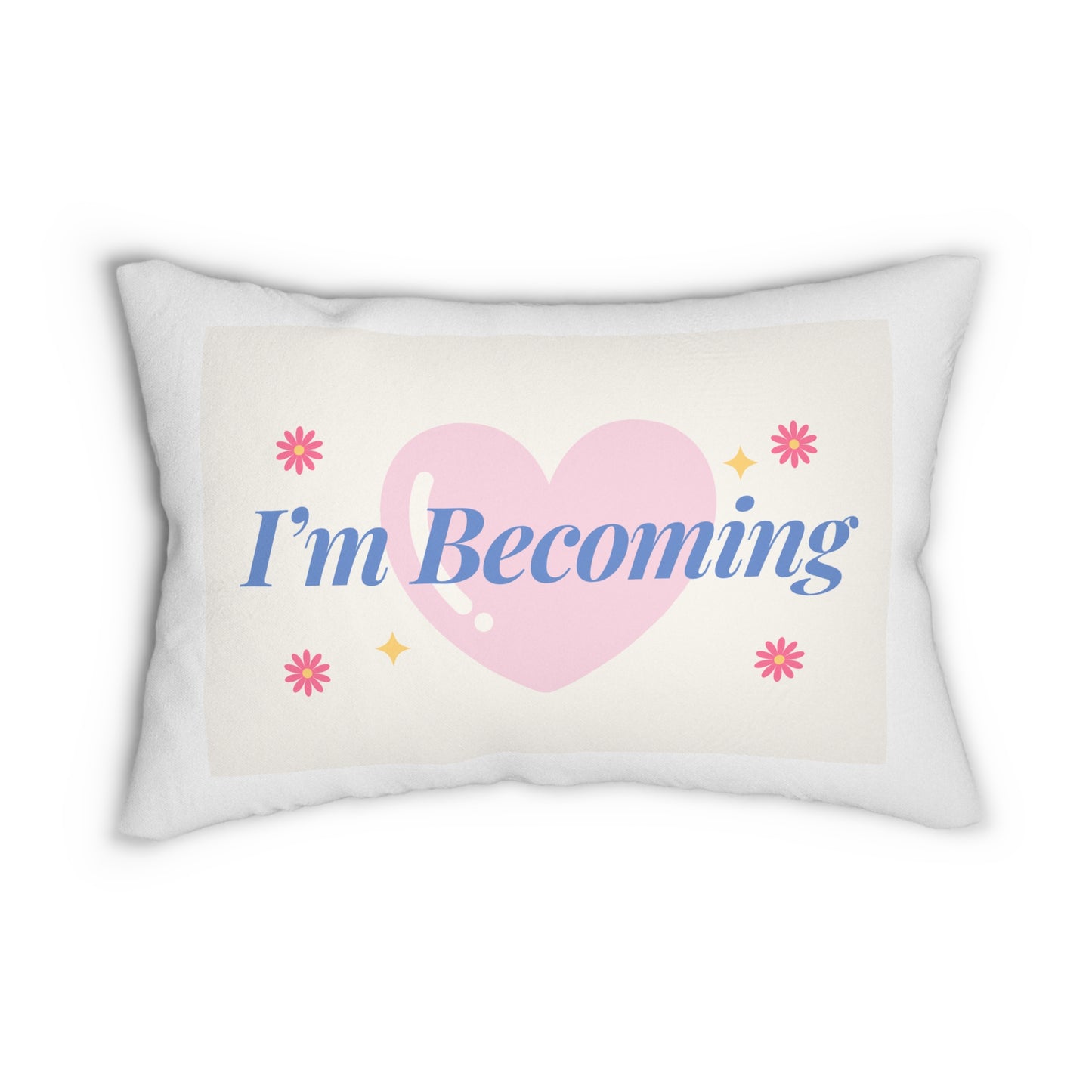 Spun Polyester Lumbar Pillow