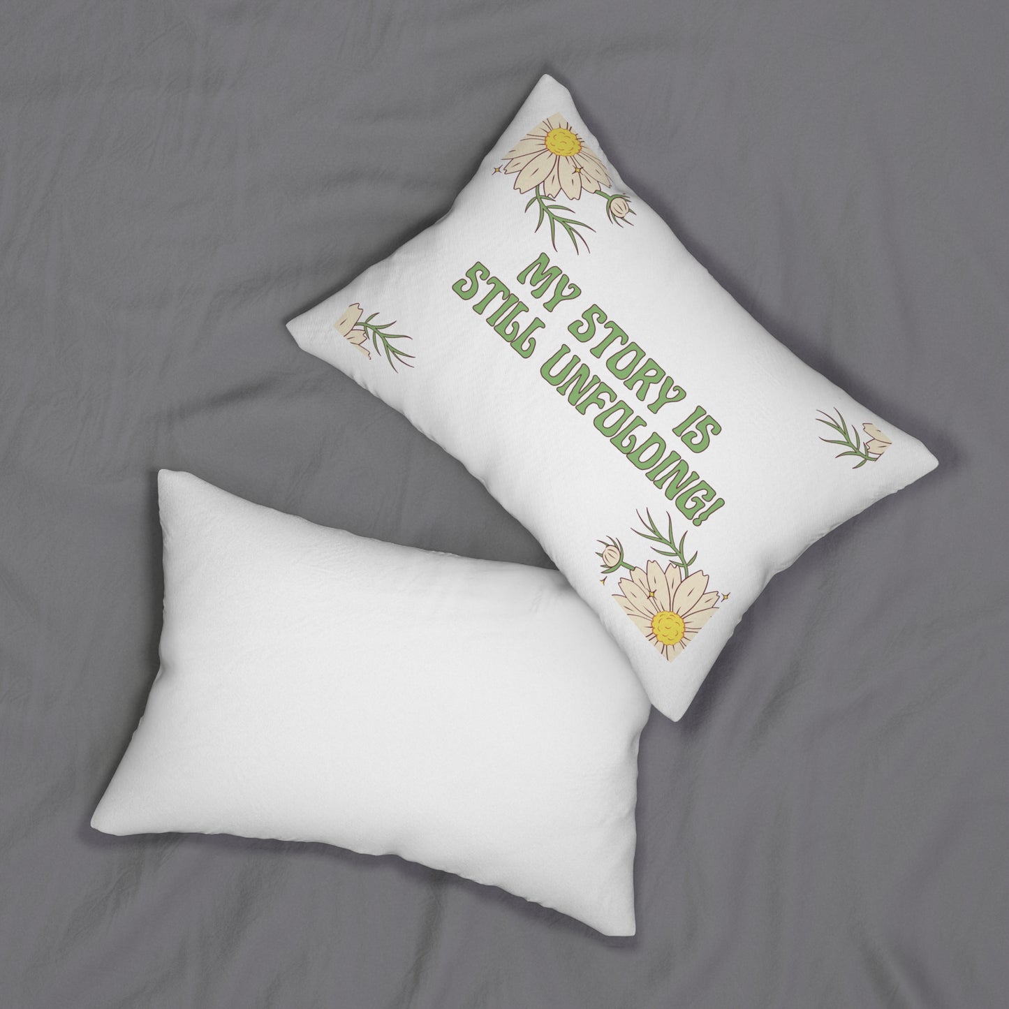 Spun Polyester Lumbar Pillow