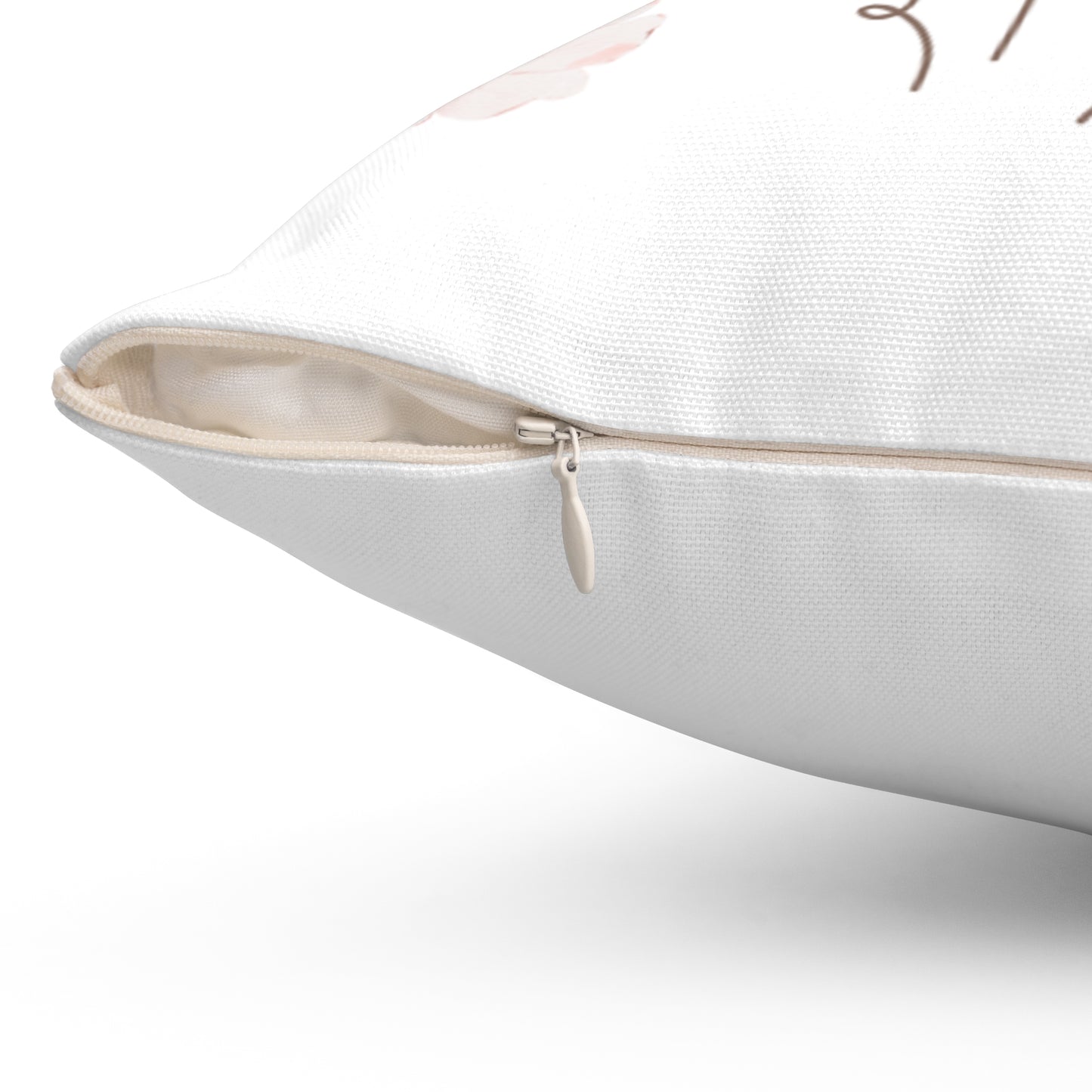 Find Yourself Floral Pillow, Inspirational Home Decor, Motivational Gift, Cozy Accent Cushion, Spring Decor