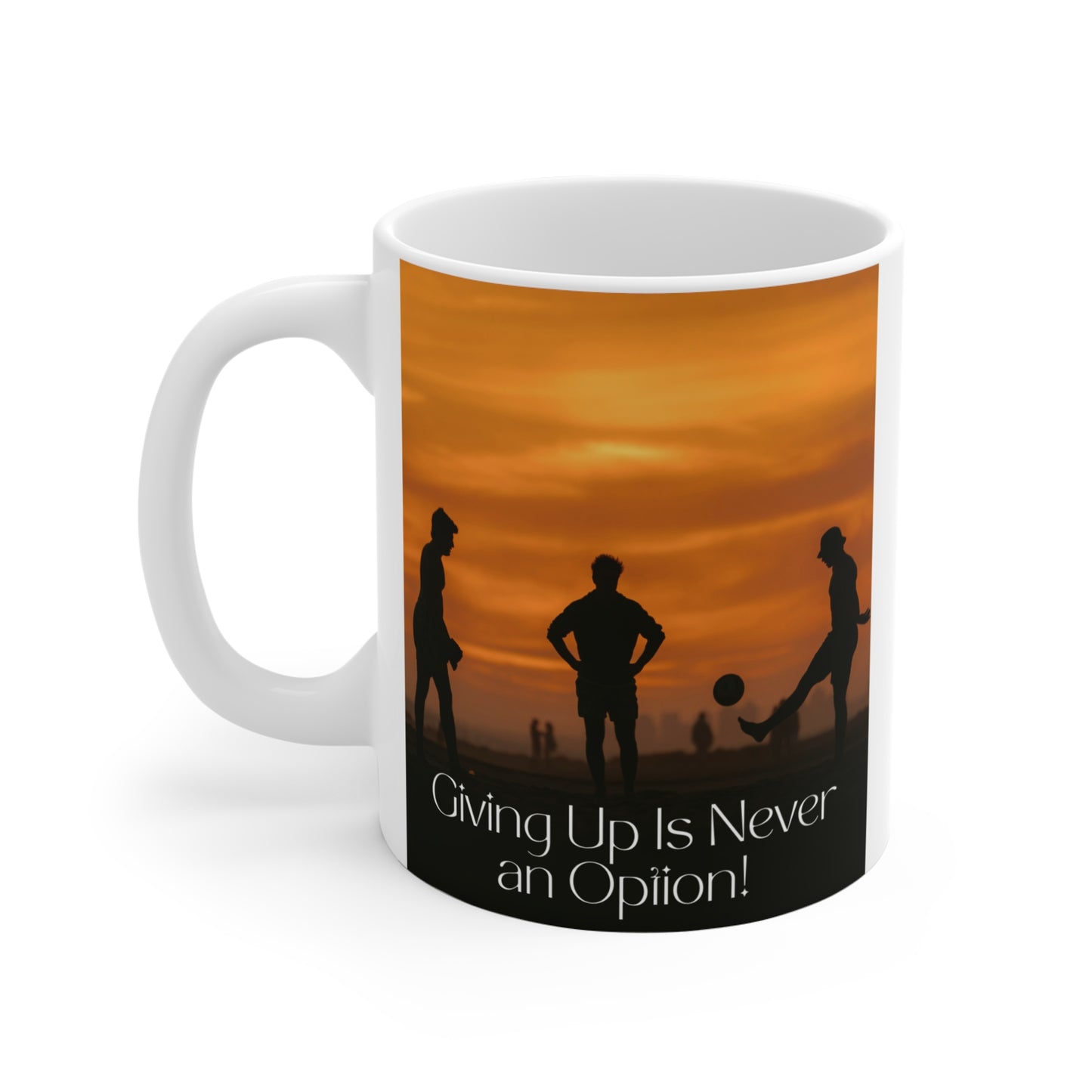 Inspirational Quote Mug, Motivational Coffee Mug, Unique Gift for Athletes, Encouragement Mug, Perfect for Everyday Use